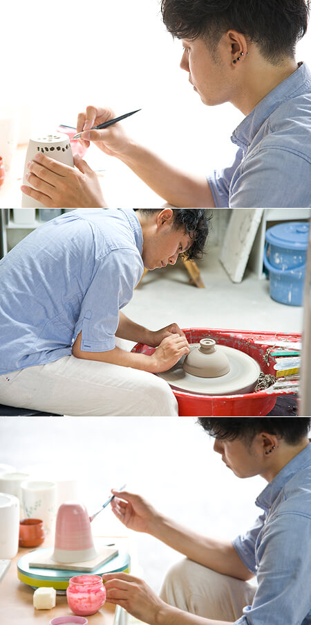 固定概念にとらわれない発想で陶器の可能性を追求 アサ佳（あさか）さん
